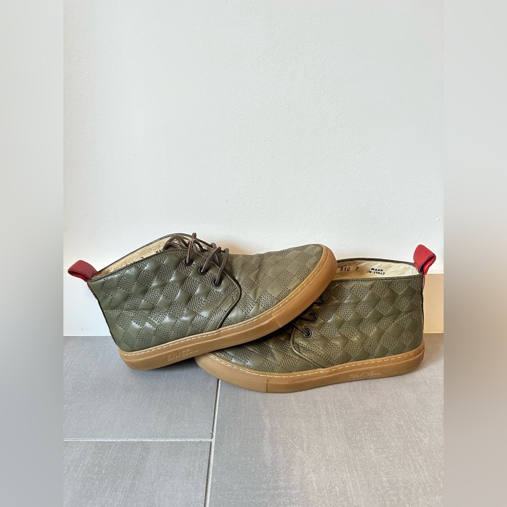 Del Toro Quilted Leather Chukka